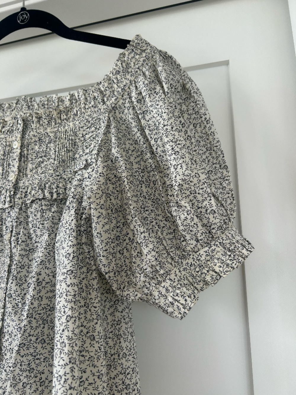 Doen Farley Top Cream Cottage Floral Small - Picture 6 of 8